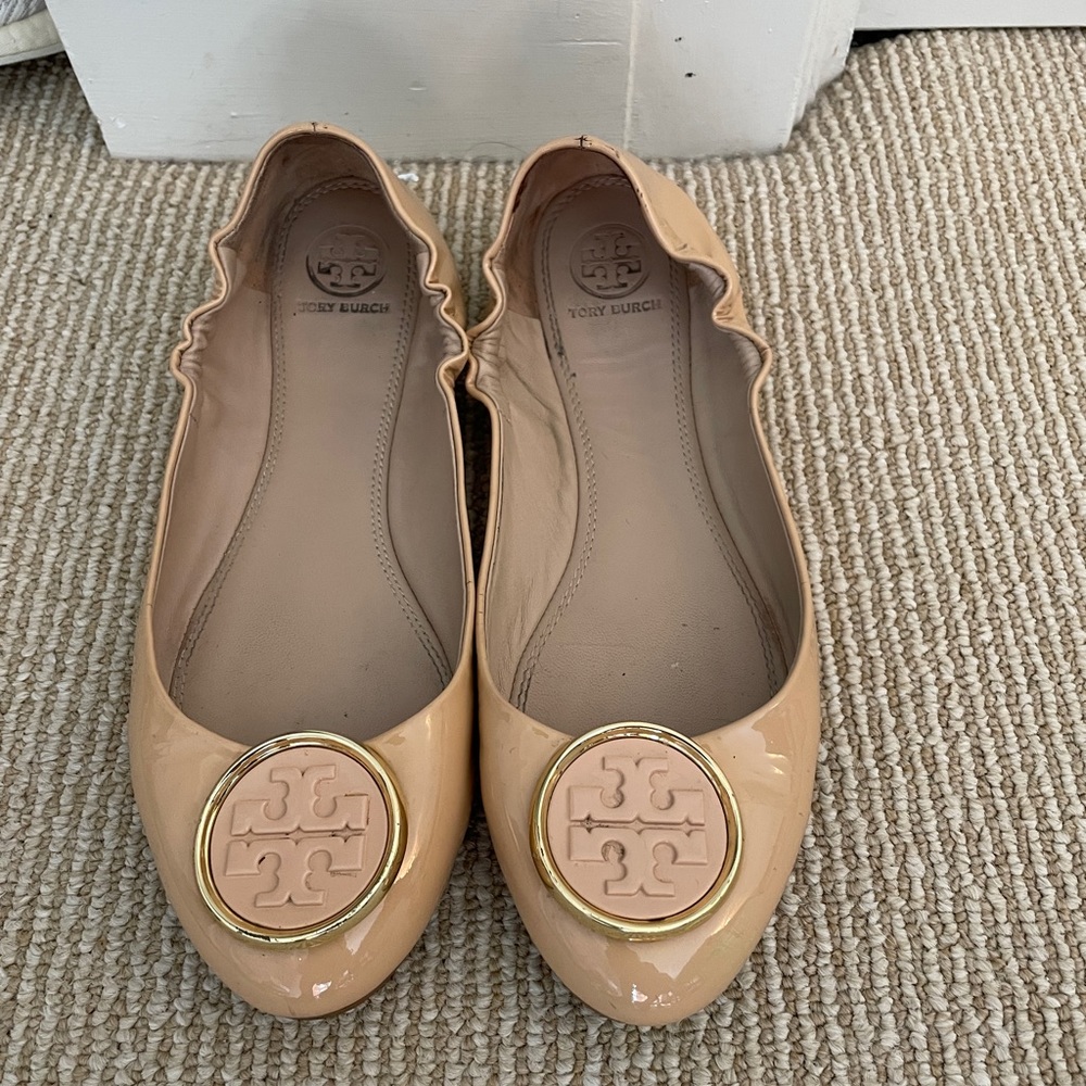 Tory Burch Minnie Travel Ballet Flats Women’s Size US 8.5